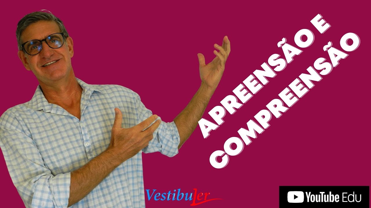 APREENSÃO E COMPREENSÃO de texto