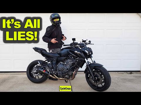 Lügen über die Yamaha MT-07