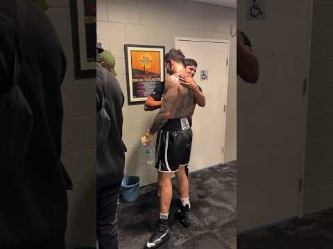 Curtis Scott & Brock Jarvis EMBRACE after KNOCKOUT Win