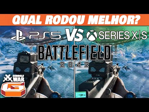COMPARANDO DESEMPENHO EM BATTLEFIELD 2042 | PS5 VS Xbox Series X VS Series S