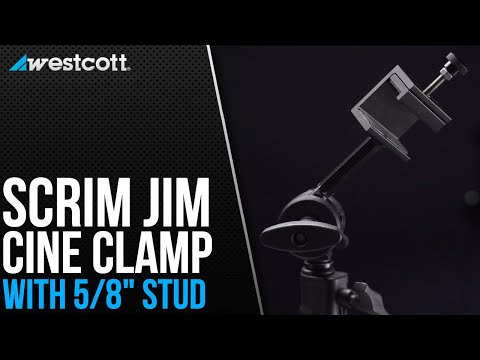 Scrim Jim Cine Clamp with 5/8" Stud