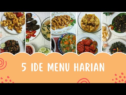 Not sure what to cook? Here are 5 practical, delicious, and hassle-free daily menu ideas!