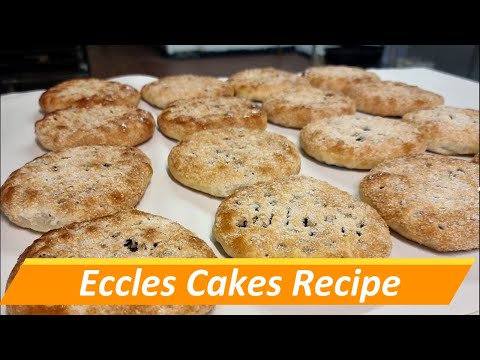 Eccles Cakes how to Recipe Demonstration in the Bakery