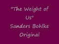 The Weight of Us-Sanders Bohlke Cover 