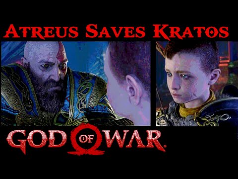 Atreus Saves Kratos