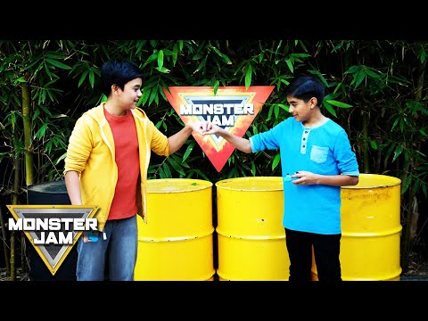 Mega Megalodon Obstacle Course | Monster Jam Revved Up Recaps | Season 3 Ep 3 | Monster Jam