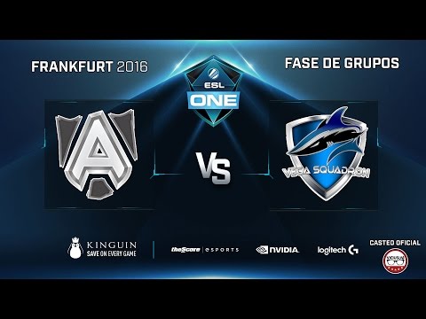 DOTA 2 - ALLIANCE vs VEGA SQUADRON - 2 - ESL ONE FRANKFURT 2016 - Viciuslab