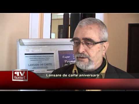 Lansare de carte aniversară