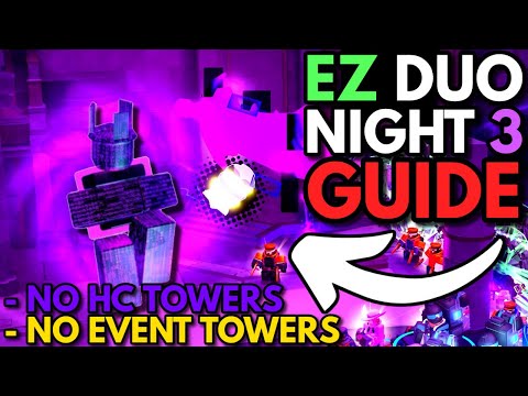 The EASIEST Duo Night 3 Guide! | TDS Null & Void Event