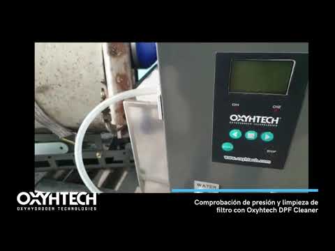 Comprobación de presión y Limpieza Filtro FAP con Oxyhtech DPF Cleaner