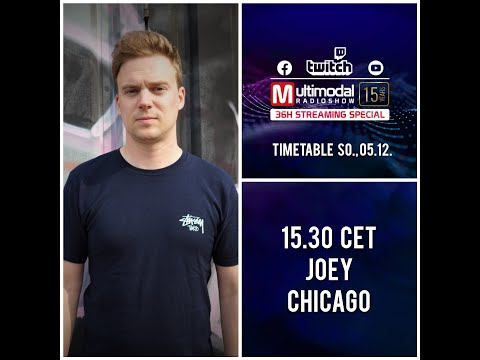 Disco Funky Jackin House Mix - Joey Chicago for 15 years of @MultimodalMusic Marathon Part 18/20