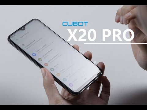 Cubot X20 Pro:  Unboxing video