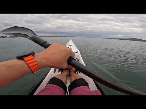 Morning paddle with the Fenn Mako Elite surfski