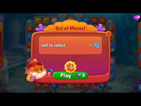 @Fishdom Atlantis Cup Stage 8, Failed on Special Level Challenge Stage 11 😭