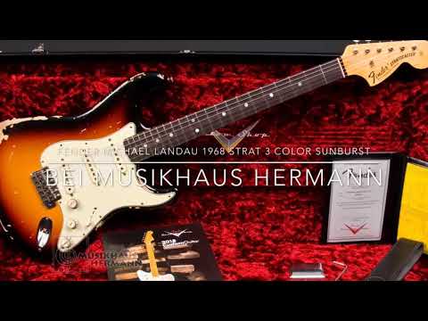 Fender Michael Landau 1968 Strat 3 Color Sunburst - Pictures and Specs