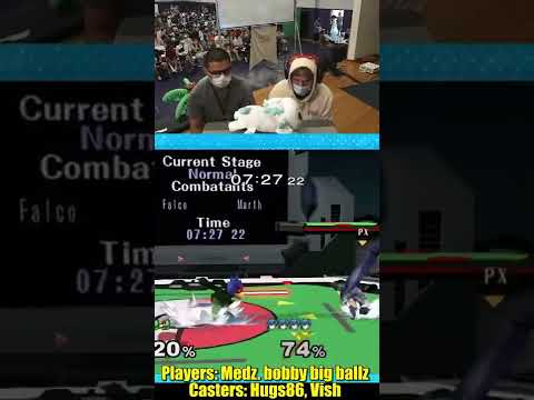 Medz 4 STOCKS bobby big ballz in ONE MINUTE #smashbros #ssbm #shorts
