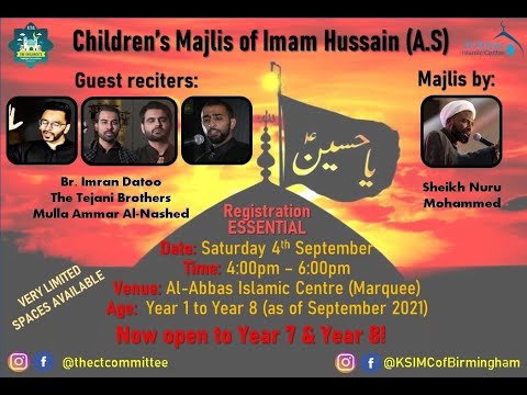 CTC Majlis of Imam Hussain (A.S)