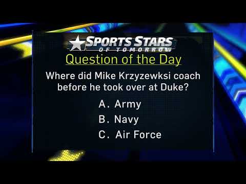 Question of the Day: Where was Coach K&#039;s first head coaching job?