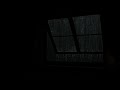 Black Window Rain Sound On Window With Thunder SoundsㅣHelp Sleep Study And Relaxation Meditation