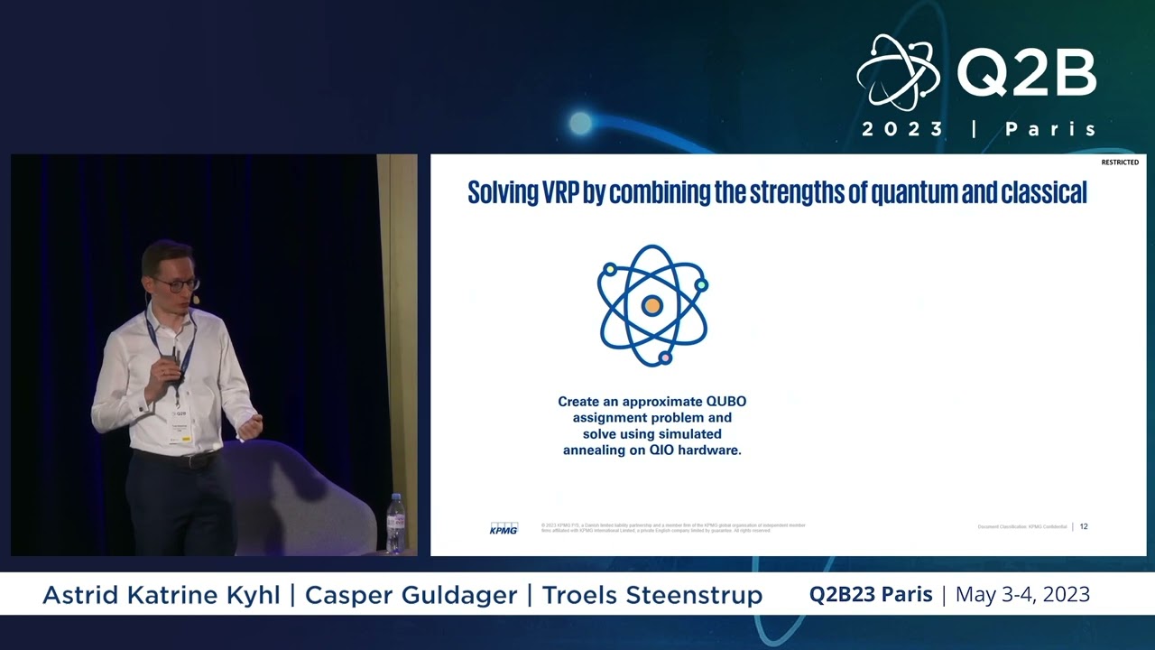 Q2B 2023 Paris | Exploring Quantum Inspired Optimization for the Vehicle Routing Problem | KPMG/TDC