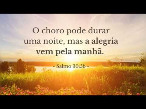 O CHORO PODE ATÉ DURAR, MAS A VITÓRIA VAI CHEGAR.