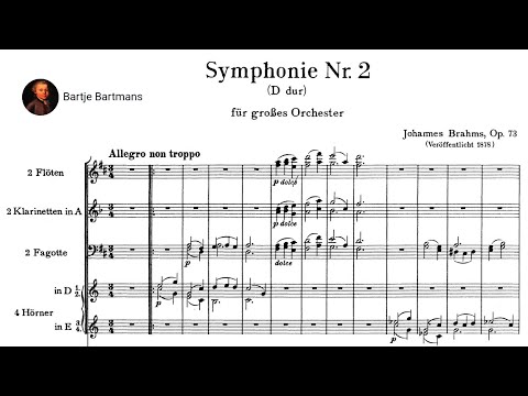 Johannes Brahms - Symphony No. 2, Op. 73 (1877)