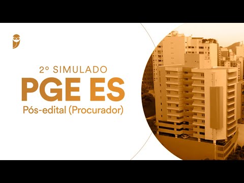 2° Simulado PGE ES - Pós-edital (Procurador) - Correção