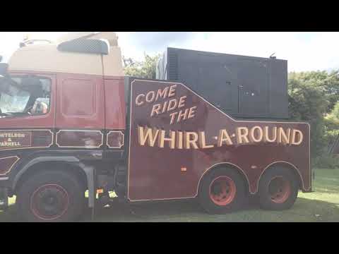 TAGADA Billy Farrell,multi angle+lorry. Wilsons Amusements, Worcester. 2022.