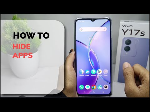 How To Hide APPS In Vivo Y17s | Vivo Hide Apps Settings