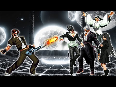 [Mugen KOF] SB Kyo Kusanagi Vs Dark BOss Rugal WF Team