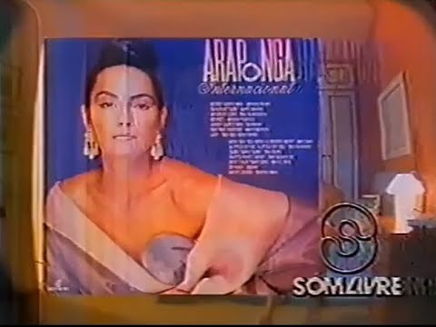 Short commercial for the LP Araponga - Internacional (Som Livre, 1991)