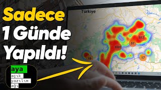 23 Bin Gönüllü Yazılımcıdan Hayat Kurtaran Platform! Afet.org
