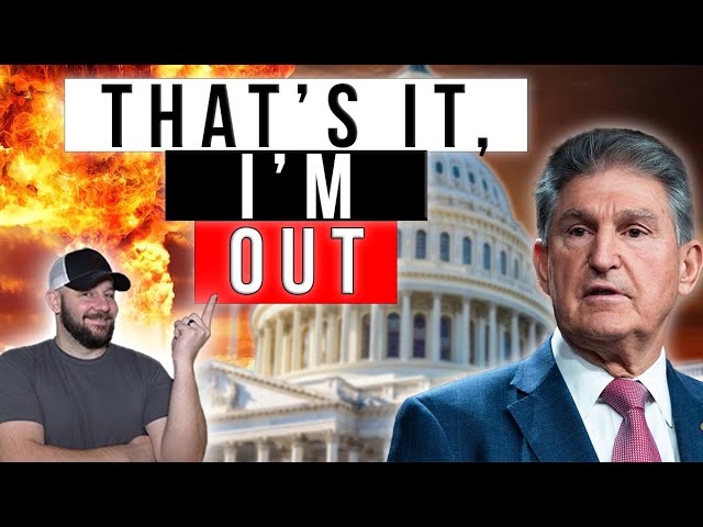 Manchin Leaving & Democrats Just LOST THE SENATE… Dealing Massive Blow To ANY Gun Control Pushes