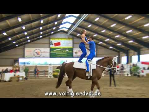 Malte Möller - Annika Espenschied - Pas de Deux 06 - Deutscher Voltigierpokal Niebüll 2017