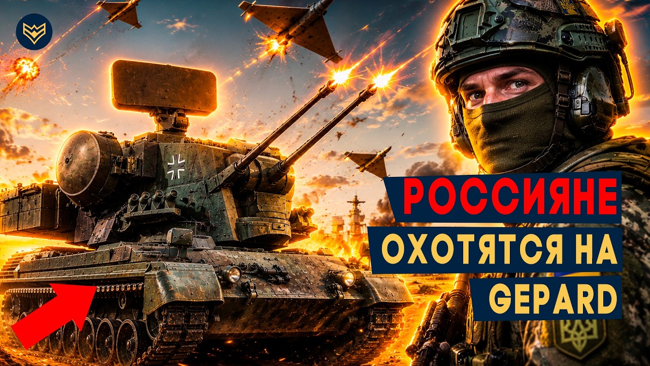 ⚡️ Россия СОЗДАЛА спец-"Шахед" ради одной цели — уничтожить Gepard! Правда, кот?