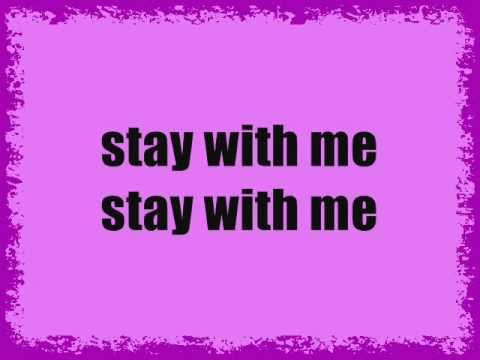 You Me At Six - Stay with me (acoustic) lyrics