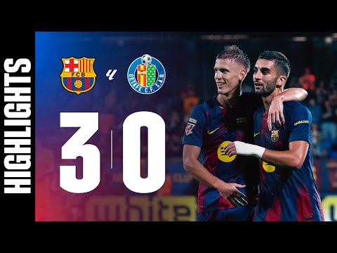 FC BARCELONA 3 vs 0 GETAFE | LA LIGA 2025/26 JORNADA 5 🔵🔴