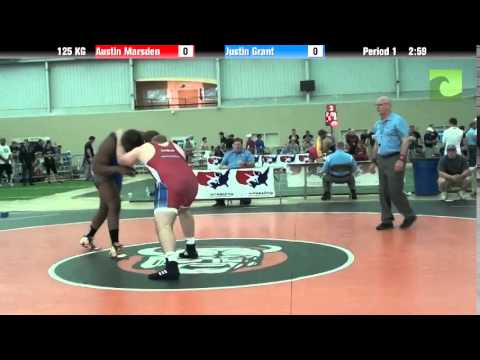 125 KG Austin Marsden vs  Justin Grant