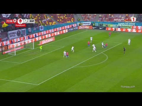 REZUMAT: FCSB - Rapid 2-1. Victorie mare în derby, dar cu emoţii pe final. Meci cu 2 penalty-uri