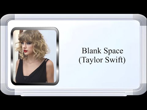 Taylor Swift - Blank Space (Lyric Video)