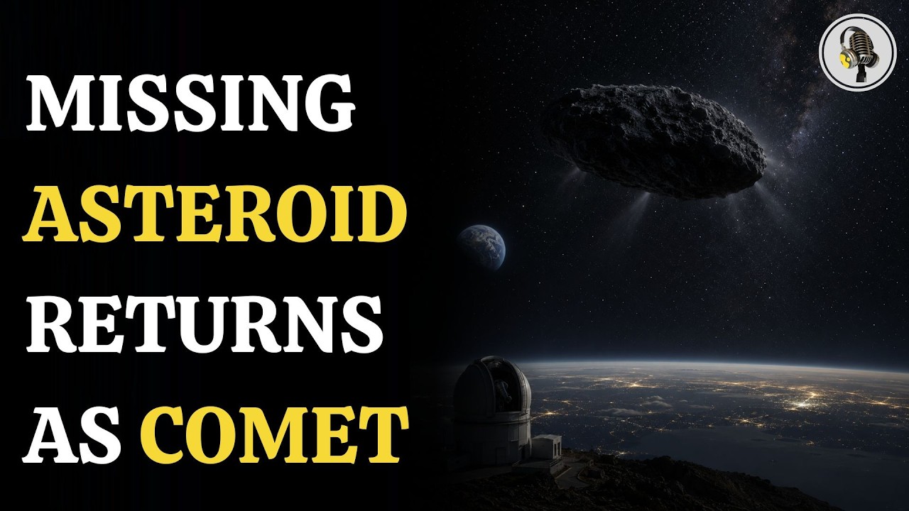 Missing Asteroid Reappears as a Mysterious Dark Comet | WION Podcast