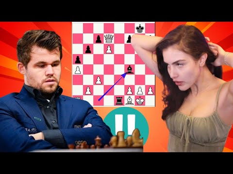 Wonderful Magnus Carlsen vs Alexandra Botez chess game 534