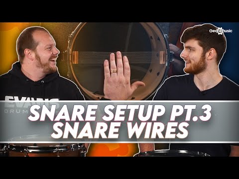 Snare Setup – Pt. 3 – Snare Wires Feat. Evans TuneUp Kits