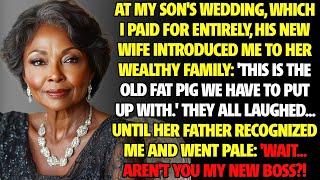 “My daughter-in-law called me a pig at my son’s wedding”—then discovered I was her father’s new CEO!