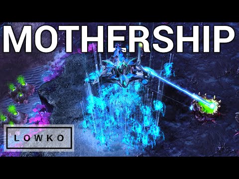 StarCraft 2: MOTHERSHIP OFFENSIVE RECALL! (Has vs Bly)
