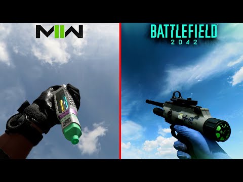 Modern Warfare 2 vs Battlefield 2042 - Attention to Detail & Graphics Comparison