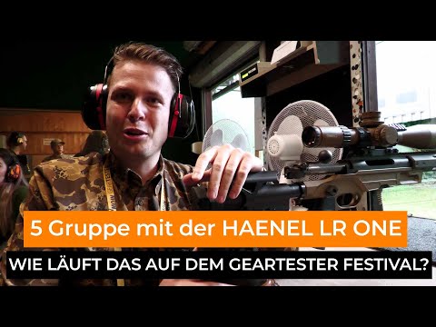 Geartester Festival 2024: Wir schießen die neue Haenel LR/ONE mit dem Steiner M5Xi auf 100 Meter