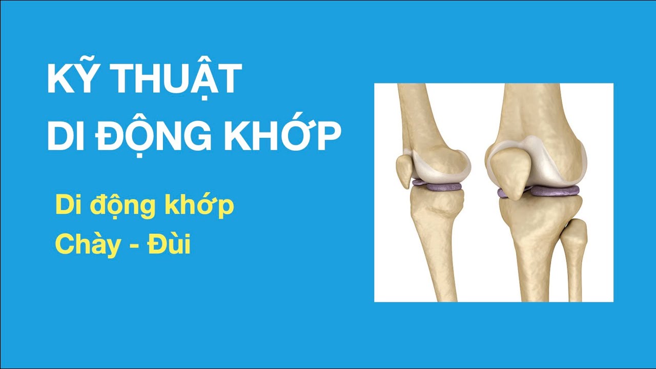 Kỹ thuật di động khớp: Khớp chày - đùi