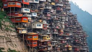 HINDI MAKAPANIWALA ang mga ENGINEER ng Matuklasan nila ang mga Bahay na itinayo sa Imposibleng lugar