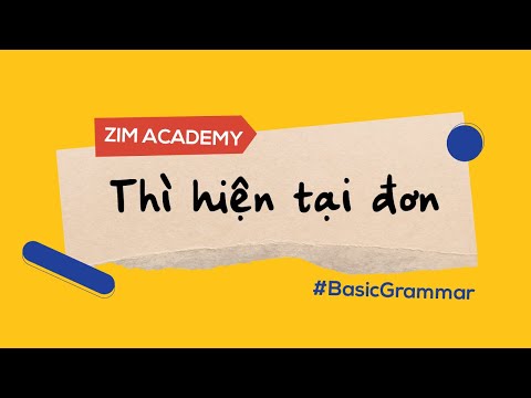 Thì hiện tại đơn (Present Simple) | Công thức, Dấu hiệu & Bài tập